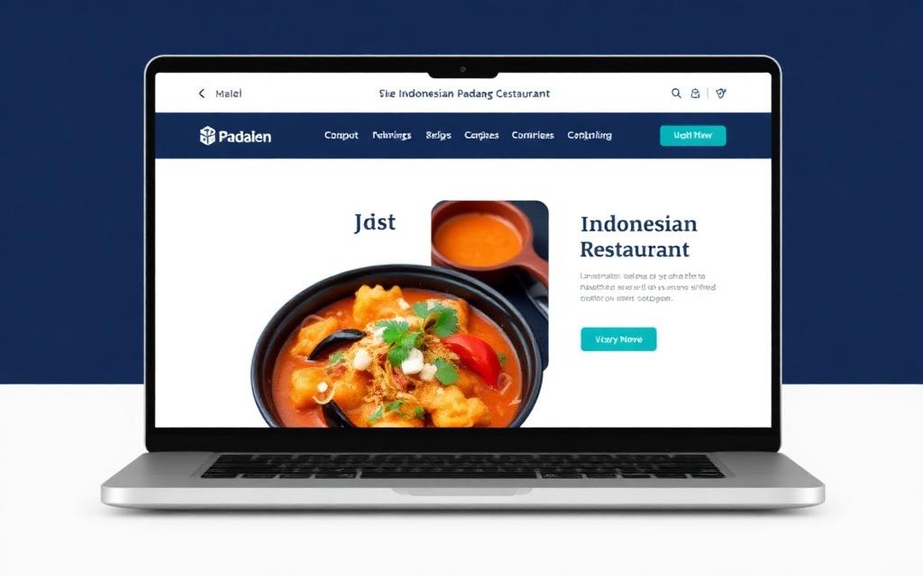 Thumbnail project RM Sabana Masakan Padang Website